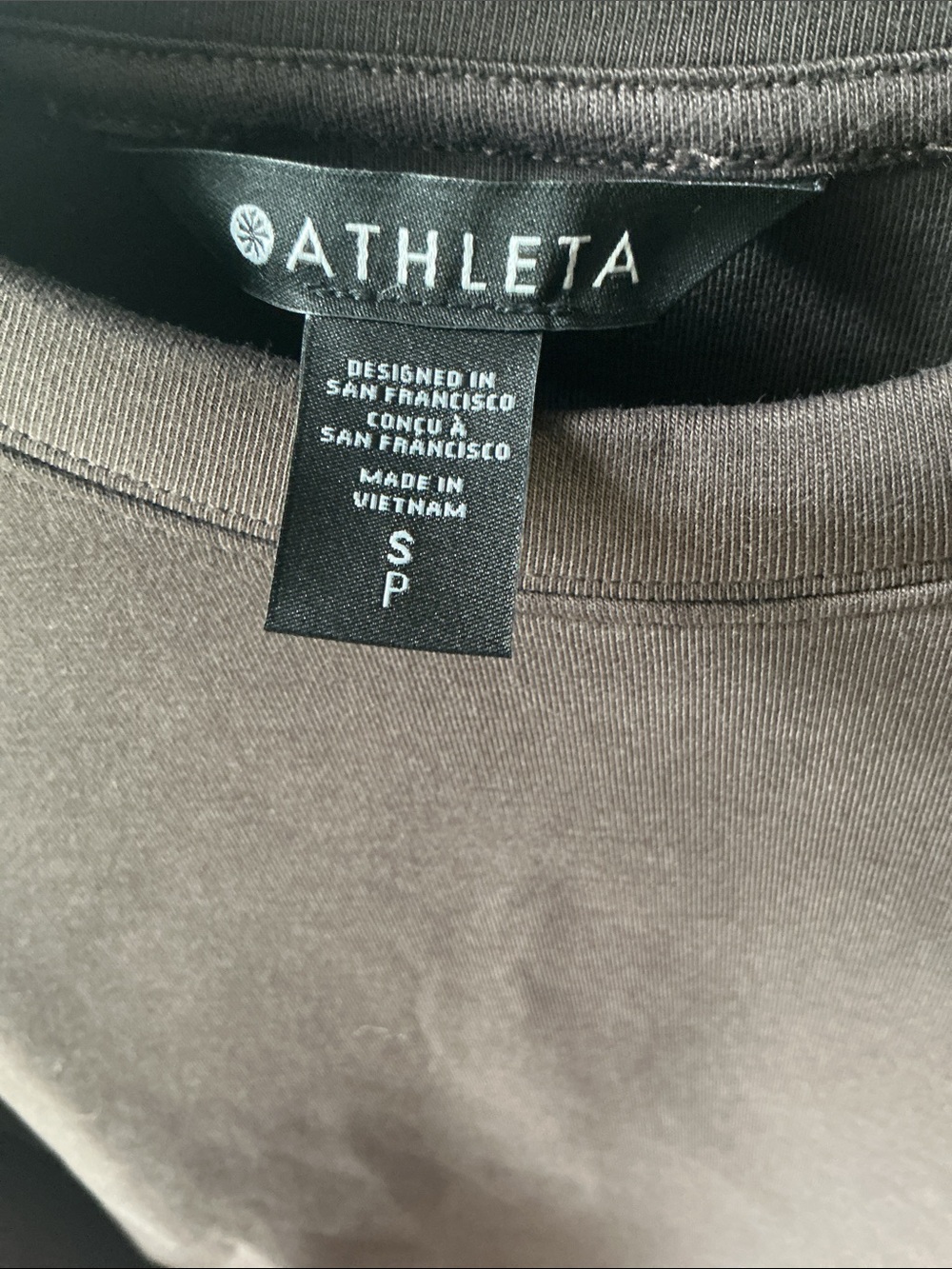 Athleta Form Knit Crew Sweatshirt-Truffle - Picture 3 of 6
